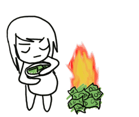 Gif animé monnaie